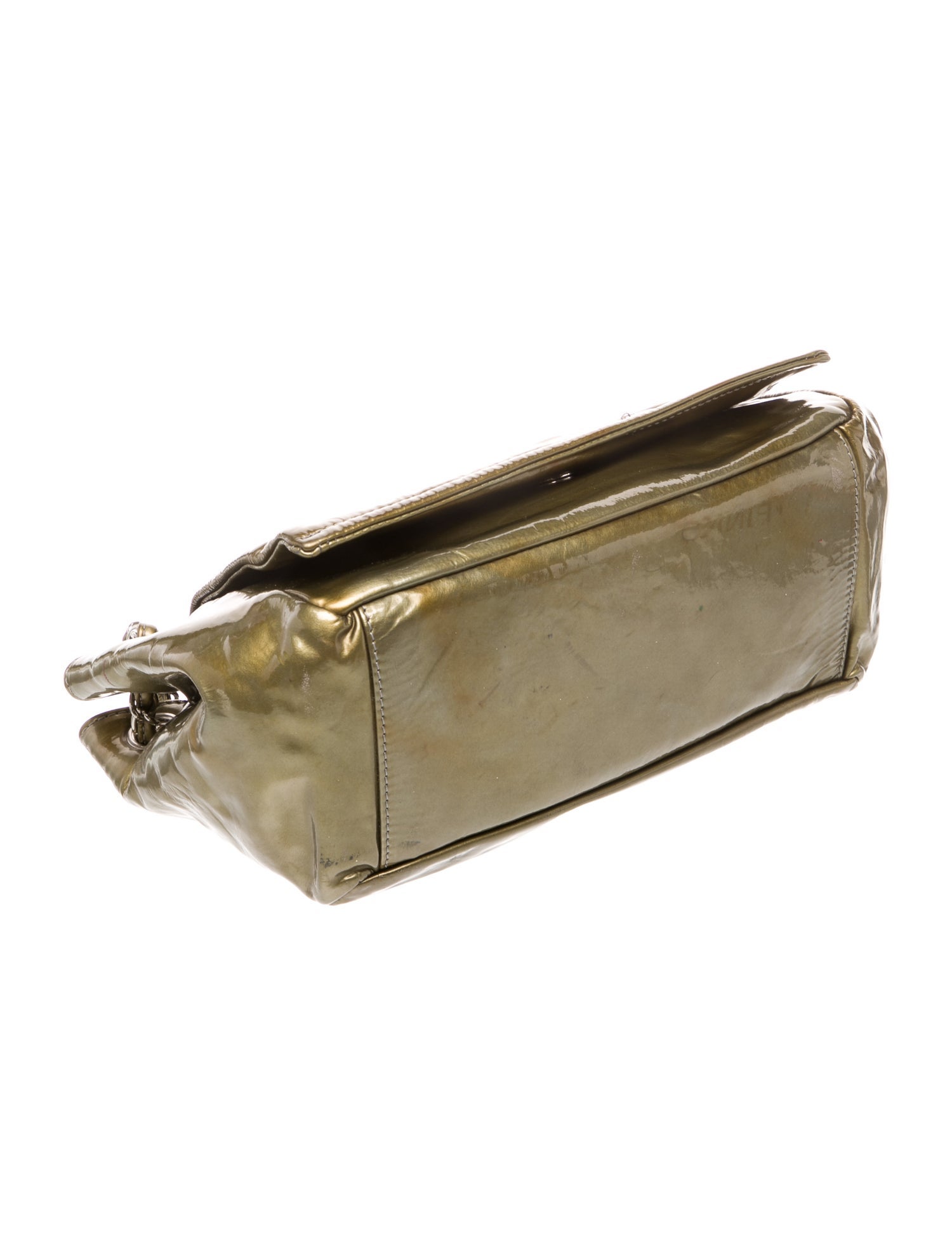 Chanel Patent Accordion Flap Bag